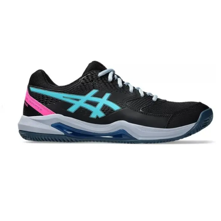 Zapatillas Asics Gel Dedicate 8 Padel Negro Aqua - 1