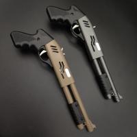 Csnoobs Pistola De Banda De Goma Mini 2024 Adorno De Modelo Con 8 Disparos Juguete Suave Regalo De Navidad Para Niños Y Niñas De 14 Años O Más - details 9