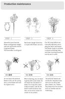 1PC Bouquet De Flores Artificiales Rosa Peonía Blanca Para Decoración De Casamientos Invierno Y Fiestas En Casa Plantas Falsas Baratas - details 15