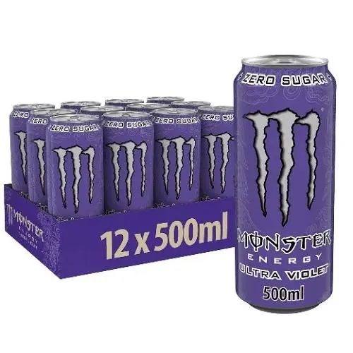 MONSTER ULTRA VIOLET - Pack 12 latas de 500ml - 1
