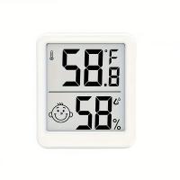 1 termómetro e higrómetro digital: monitor preciso de temperatura y humedad para interiores con pantalla LCD de fácil lectura, íconos de comodidad, múltiples opciones de montaje, funciona con batería, para el hogar, la oficina, la jardinería, higrómetro - details 14