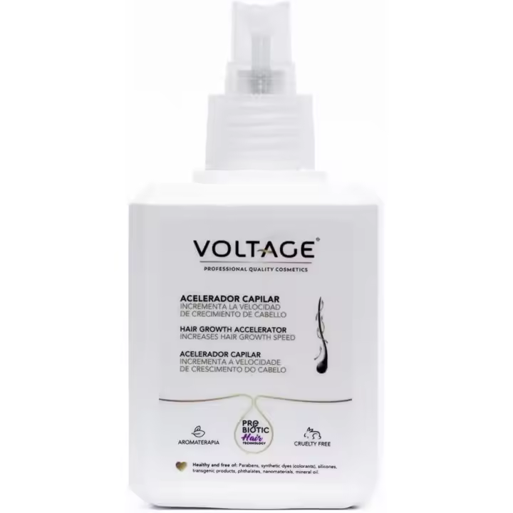 Voltage Cosmetics - Acelerador Capilar - 200ml - Estimula Crecimiento de las Fibras Capilares - Prebiotic Hair Technology - Protección del cuero cabelludo - 1