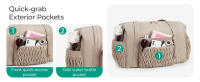 Bolsa de viaje de Lona, Bolso de Mano para Mujer, Bolso de viaje, Bolso de Gimnasio, Bolso de mano de viaje - details 7