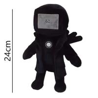 Muñeco De Peluche Skibidi Toilet Clockman Titan TV Man Speakerman Juguete De Horror Para Niños Regalos De Cumpleaños Y Navidad Material De Algodón PP Relleno - details 13