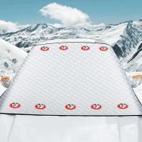 Cubierta De Ventorno De Coche Grande Magnético Invierno Escudo De Nieve Antifricción Para Ventanas Frontales Automóviles - details 7