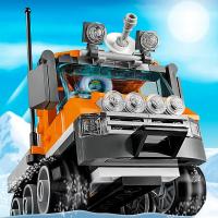 Bloques De Construcción Serie Ciudad Arctic Ice Crawler Tracked Vehicle Juguetes De Montaje Para Niños Regalo De Vacaciones - details 2