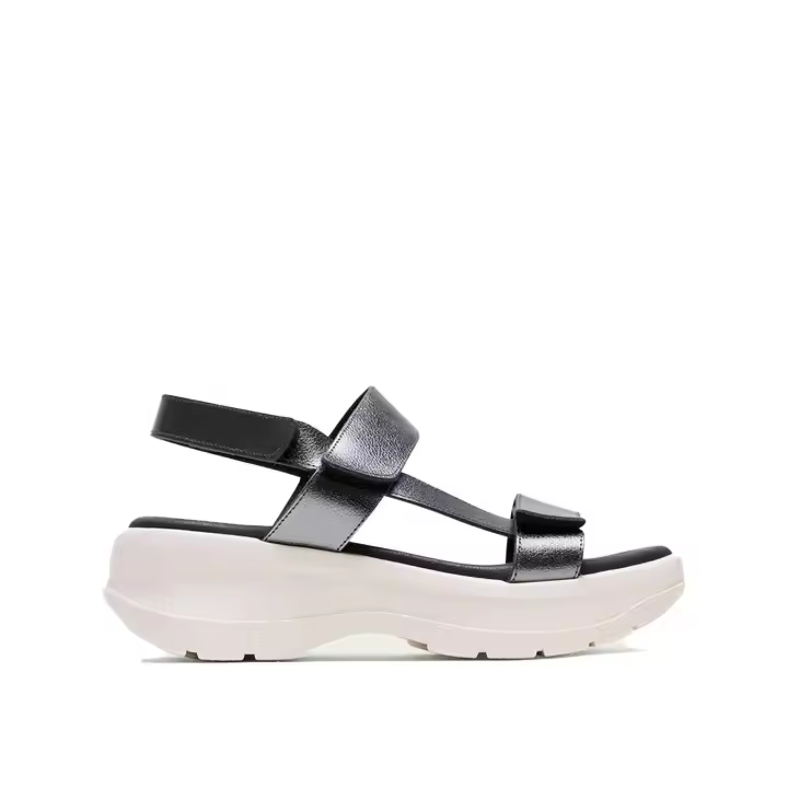 SANDALIA DEPORTIVA DE PLATAFORMA PLOMO PORRONET 3190 NATALIA - 1