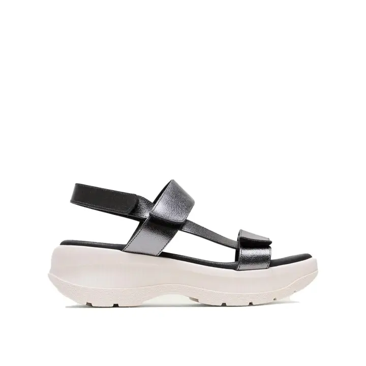 SANDALIA DEPORTIVA DE PLATAFORMA PLOMO PORRONET 3190 NATALIA - 1