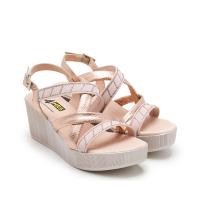 24 HORAS 26065 Sandalias plataforma mujer 31856 24V SANDALIA NOBUCK-S TIRAS ROSE/ROSE 3º - details 2