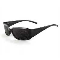 Ociodual Gafas Reticulares Agujeros Pinhole Estenopeicas Rejilla Negras Cataratas Miopia - details 3