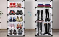 T-Lovendo Zapatero Cubos TLV-AM-PSC101 Modular - Organizador de Zapatos con 10 Estantes Cajones Apilables - details 0