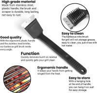 Raspador removedor de alambre de metal para Cocina, Parrilla, Horno y barbacoa® - details 2