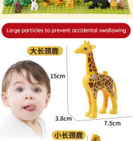 Bloques De Construcción Grandes Para Niños Con Accesorios De Granja Marina Y Animales Compatibles Con Duplo Para Juego Educativo Regalo Para Niños - details 1