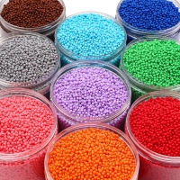 30G Sobre 900Pcs De Cuentas Redondas De Acrílico De Colores Sólidos Para Manualidades DIY Joyería Pendientes Collares Accesorios - details 1