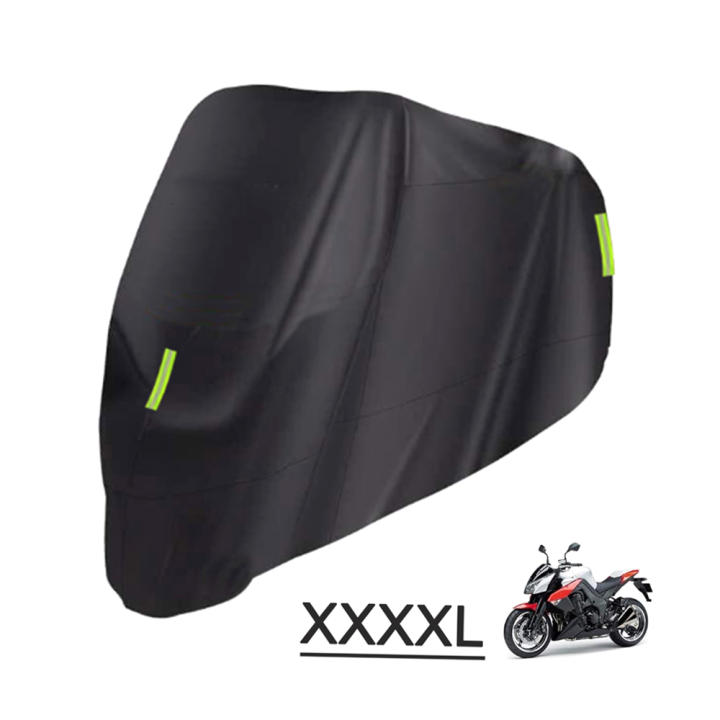 Cubierta Universal para Motocicleta Impermeable 210D Oxford Protección Contra Polvo y Lluvia Ideal para Todas Las Estaciones