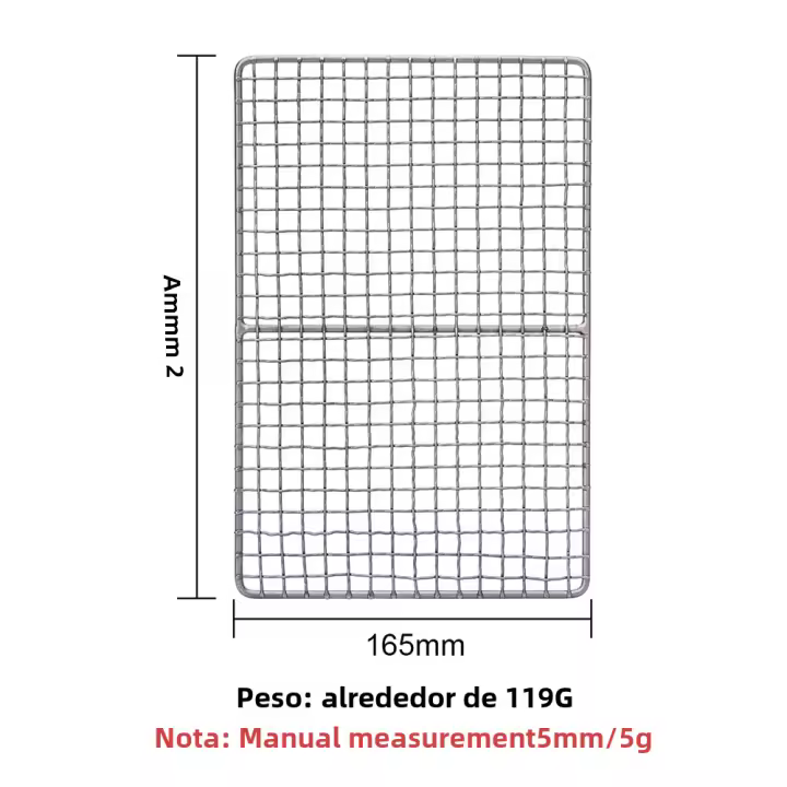 Tomshoo Mini Barbacoa De Titanio Asador De Carbón Para Camping Playa Picnic Herramientas De Cocina Equipamiento De Forno De Carbono - 1