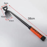 Shovel De Limpieza De Malas Hierbas Metálica 2 En 1 Rascador De Jardín De Acero Inoxidable Con 5/6/8/11 Dientes Herramienta De Maleza Dual Para Jardinería - details 4