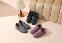 Zapatillas Casa Hombre Mujer Invierno talla 36-46 ,forro interior de polar acogedor ,pantuflas de casa cerradas con suela de goma antideslizante ,zapatillas de casa hombres y mujer calido,color aleatorio,si quieres algun color concreto nos escribes - details 1