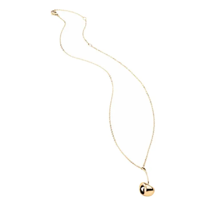 BREIL Joyas Colección RED, COLLAR DE ACERO COLORADO PARA MUJER Talla 50 with PIEDRAS - TJ1859 - 1
