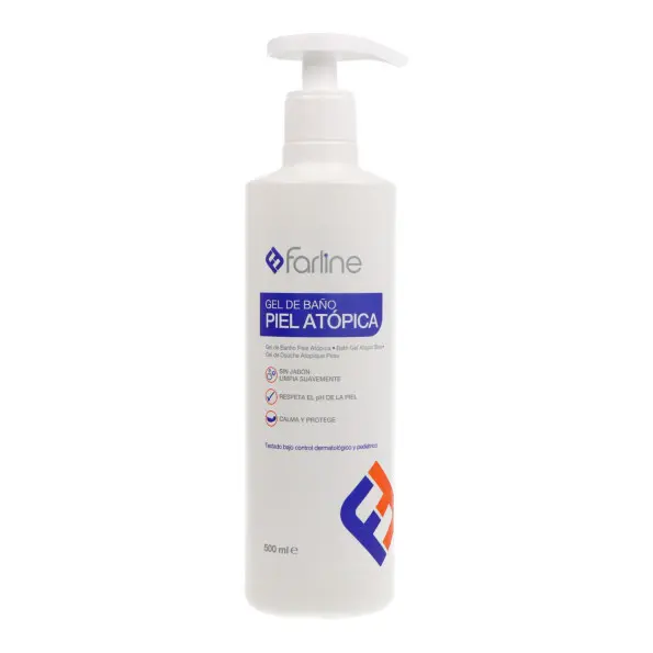 Farline Gel De Baño Piel Atopica 500 ml - 1