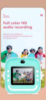 Cámara Digital Infantil Q5 Impresora Inalámbrica De 32G TF Video Juguete Educativo Para Niños Y Niñas Regalo Con Cámara Y Impresora Inkless - details 12