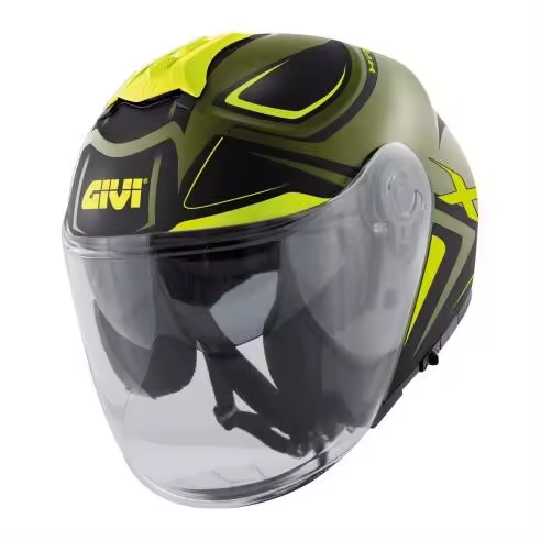 GIVI - CASCO X22 PLANETD HYPER GREEN/YELLOW - TALLA XS - 1