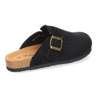 Davinia Shoes Zueco Plano Ancho para Mujer, Comodo y Elegante, Planta Bio, con cierre de Hebilla, Ideales para cualquier ocasion. Shoes&Blues.es M-231E-Negro - details 2
