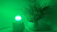 Bombilla LED Colorida E27 B22 2W AC 110V 220V G45 Para Decoración De Hogar Luz De Ambiente En Colores Verde Morado Rojo Rosa Naranja Azul - details 9