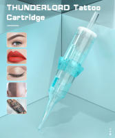 Cartucho De Tatuaje Azul 20X Para Maquinaria De Maquillaje Permanente Agujas Redondas Universales 0.25mm 0.30mm Estériles - details 0