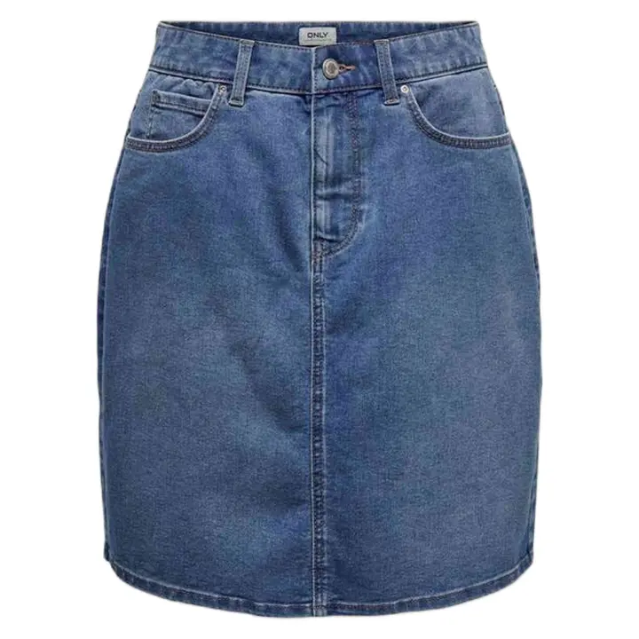 Faldas marca Only modelo 15325894-Denim para mujer en color azul - 1