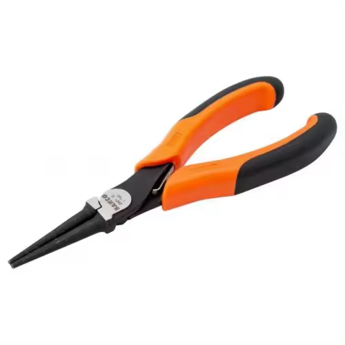 ALICATE BOCA REDONDA G-160MM IP- BAHCO - 1