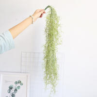 90cm Vinatera Artificial De Suculentas Para Decoración De Hogar Colgante Vino De Flores Simuladas Planta De Grama Para Bodas Y Fiestas De Wall Balcony - details 3