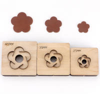 Molde De Perforación De Bola De Flores De Hydrangea QJH Para Manualidades En Cuero Herramienta De Arte Para La Creación De Colgantes Y Decoración De Llaveros DIY - details 4