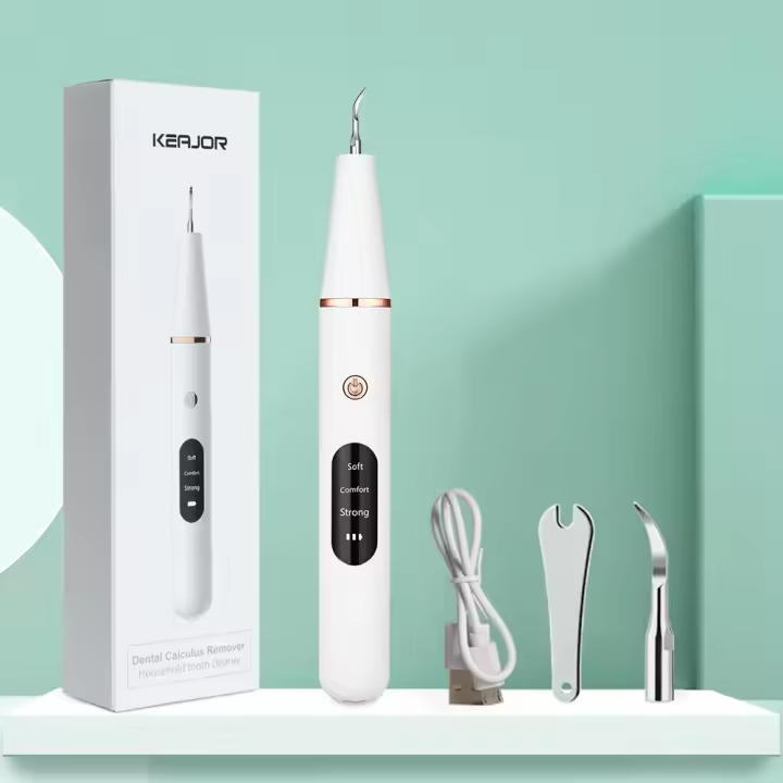 Limpia Dientes Ultrasonido Eliminador De Calcafores Y Placa Eléctrico Herramienta Para Limpieza Oral Eliminador De Manchas Y Piedras Dentales - 1