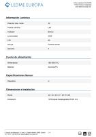 Ventilador de Techo Led Herben 68W ø107 Cm; Modelo LM8095; Marca LEDME - details 1