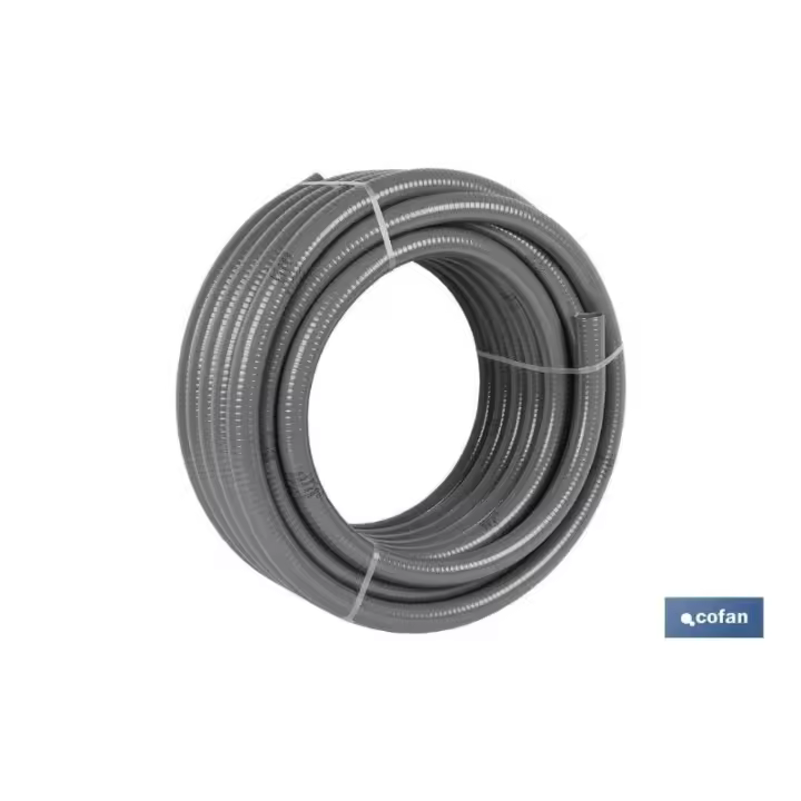Rollo de tubería hidro gris certificada ø32 mm 25 m - 1