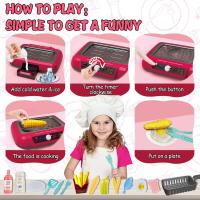 Juego De Cocina Para Niños DIY Con Sonido Y Luz 20 Piezas Multifuncional Set De Juguetes De Cocina Educativos Regalos Para Niñas Y Niños - details 2