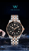 Reloj Mecánico WM Watch WellyMerck Para Hombres Resistente Al Agua Acero Inoxidable Cristal De Zafiro Miyota 8217 WM148 - details 0