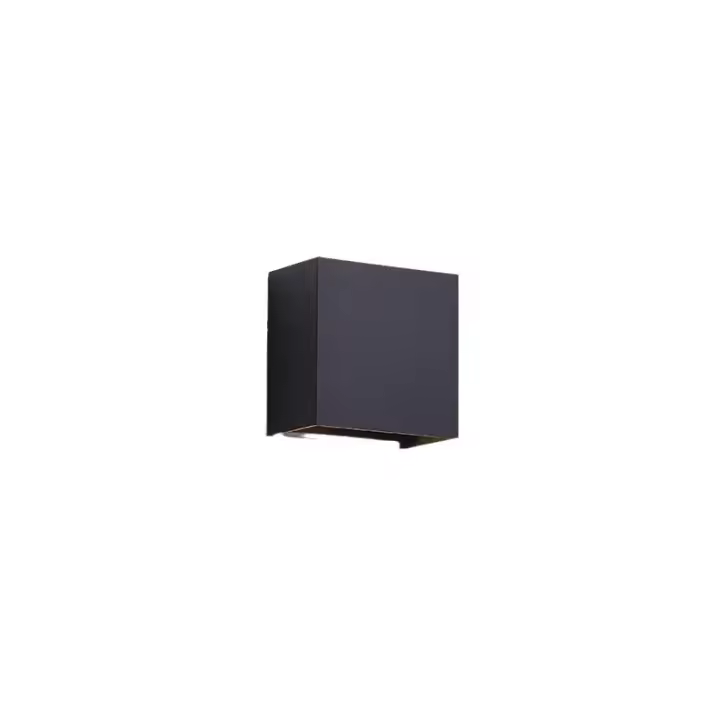 4 piezas, Lámpara LED de pared para interiores, iluminación moderna de aluminio para sala de estar, dormitorio y baño, 6W - 1