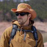Sombrero De Pescador Xinbaoguan Para Hombres 100% Nylon Protección Solar Transpirable Gran Sombrilla Verano Casual - details 15