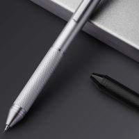 Bolígrafo Multifuncional De Metal 4 En 1 Con Sensor De Gravedad Para Estudiantes 3 Colores Mezcla De Bolígrafo De Bola Y Lápiz Mecánico Set De Bolígrafo De Gel Para Firmar - details 20