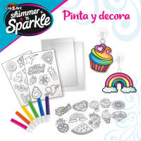 Shimmer ‘n Sparkle - Atrapasoles y pegatinas para la ventana que cambian de color - details 1