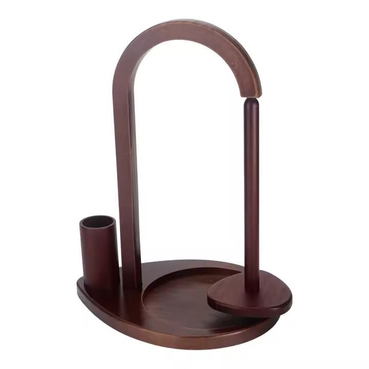 Soporte Magnético De Madera Para Hilo Y Gancho De Crochet Rotación 360° Ideal Para Enthusiasts De La Tejer Y Crochet Regalo Perfecto - 1