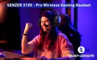 Auricular De Juego Inalámbrico SENZER X100 Para PS5 PS4 PC Con Bluetooth Audio Claro Almohadillas De Memoria Cable De 3.5mm Para Xbox - details 5