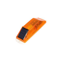 2Pcs Lámpara De Advertencia Solar LED Recargable Luz De Seguridad Para Conducción Nocturna Control De Chip Accesorios De Auto - details 6