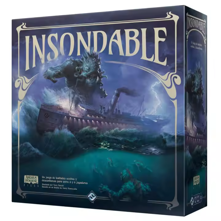 INSONDABLE juego de mesa en Castellano editado por Fantasy Flight Games - 1