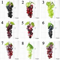 Decoración De Frutas Artificiales Uvas Plásticas Realistas Para Casas Bodas Y Jardines Miniatura Simulación De Frutas - details 2