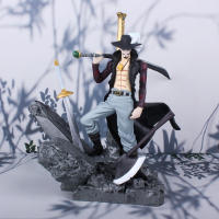 Figura De Acción One Piece 14CM Dracule Mihawk Batalla Decisiva Anime PVC Modelo Juguete Colección Adorno Regalo Para Fans - details 1