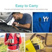 Linterna LED Portátil Mini Con Clip De Pluma Torcha Mano Ultra Móvil Para Exteriores Camping Emergencia Uso De Batería AAA - details 17