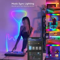 Tiras LED RGBIC WS2812B 3M DC 5V Con Control Remoto Bluetooth APP Para Decoración De Habitación Sala De Estar TV PC Luz Atmosférica - details 8
